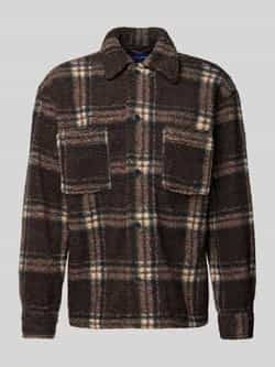 Jack & jones Regular fit overhemdjack met borstzakken model 'NEWTON'