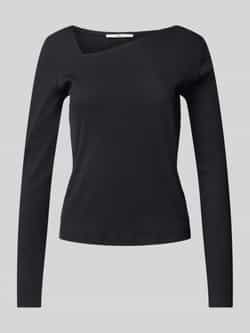 Bash Shirt met lange mouwen in riblook model 'OLTA'