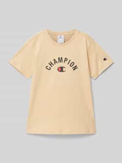 Champion T-shirt met labelprint