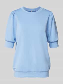 Soyaconcept Air Blue Korte Mouw Sweater Blue Dames
