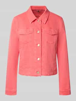 Marc Cain Regular fit jeansjack met borstzakken