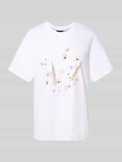 Pieces Oversized T-shirt van puur katoen model 'FLURA'