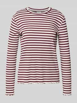 Vila Shirt met lange mouwen en ronde hals model 'THESSA'