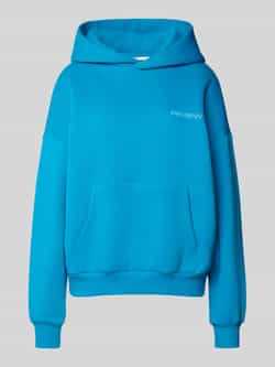 Review Hoodie met logoprint