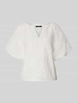 Comma Relaxed fit blouseshirt met all-over borduursel