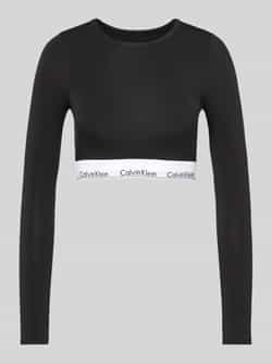 Calvin Klein Underwear Kort shirt met lange mouwen en ronde hals