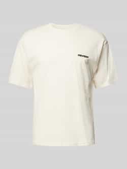 REVIEW T-shirt met labelprint