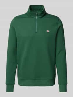 Dickies Sweatshirt met schipperskraag model 'OAKPORT'