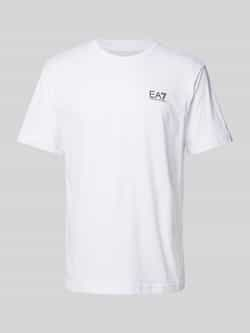 Emporio Armani EA7 Heren T-shirt Lente Zomer Collectie White Heren