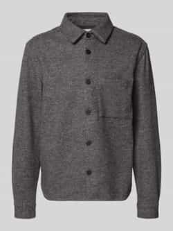 Only & Sons Regular fit overhemdjack met streepmotief model 'MICAH'