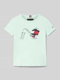 Tommy Hilfiger Kids T-shirt met ronde hals model 'FLAG FUN'