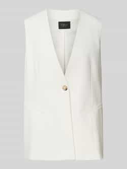 S.Oliver BLACK LABEL Relaxed fit pasvorm gilet met viscose