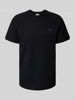 Adidas Originals T-shirt met labelstitching en ronde hals