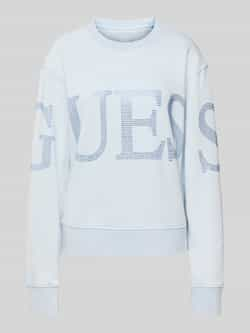 Guess Sweatshirt met strass-steentjes