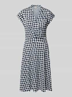 FREE QUENT Knielange jurk met V-hals model 'Yrsa'