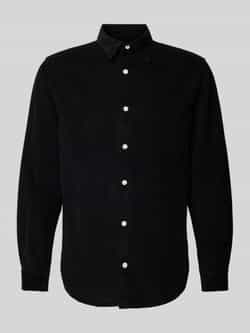 Redefined Rebel Regular fit corduroy overhemd met kentkraag model 'TRISTAN'