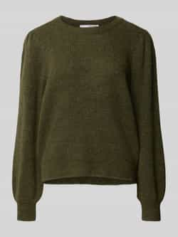 Selected Femme Gebreide pullover met ballonmouwen model 'SLFLULU'