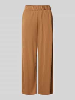 MbyM Wide leg stoffen broek met verkort model 'Anjelica'