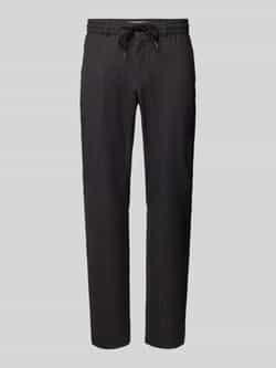 BRAX Regular fit stoffen broek met tunnelkoord