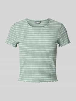 Only Slim fit T-shirt met viscose model 'EMMA'
