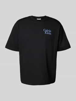 Calvin Klein Jeans T-shirt met labelstitching