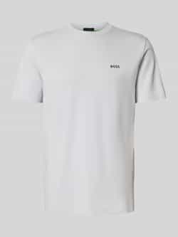 BOSS Green Regular fit T-shirt van katoenmix model 'TEE'