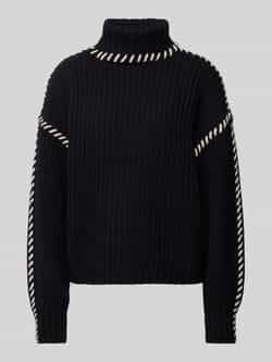 Vero Moda Loose fit gebreide pullover met ballonmouwen model 'NEWCREAM'