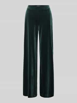 Christian Berg Woman Wide fit stoffen broek met elastische band