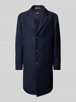 Boss Lange jas met reverskraag model 'Hyde'