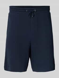 JOOP! JEANS Regular fit korte broek met structuurmotief model 'Ediiz'