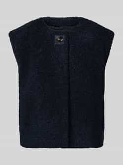 NEO NOIR Fleecegilet met knoopsluiting model 'Anjanna'
