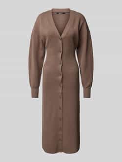 Gina Tricot Gebreide jurk met doorknoopsluiting