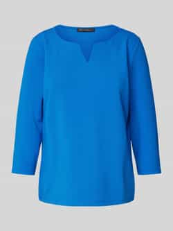 Betty Barclay Gestructureerde Casual Shirt met 3 4 Mouwen Blue Dames