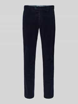 Mmx Slim fit corduroy broek met achterzakken model 'Lupus'