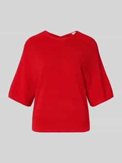 Ichi Gebreide pullover met 3 4-mouwen model 'CODY'