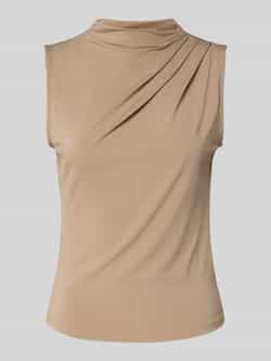 Pieces Shaped fit top met opstaande kraag model 'MADISON'