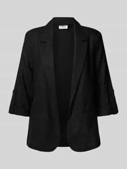Only Loose fit blazer van een mix van viscose en linnen model 'CARO'