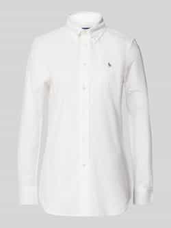 Polo Ralph Lauren Regular fit overhemdblouse met logostitching