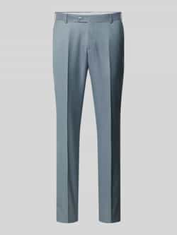 Wilvorst Regular fit pantalon met persplooien