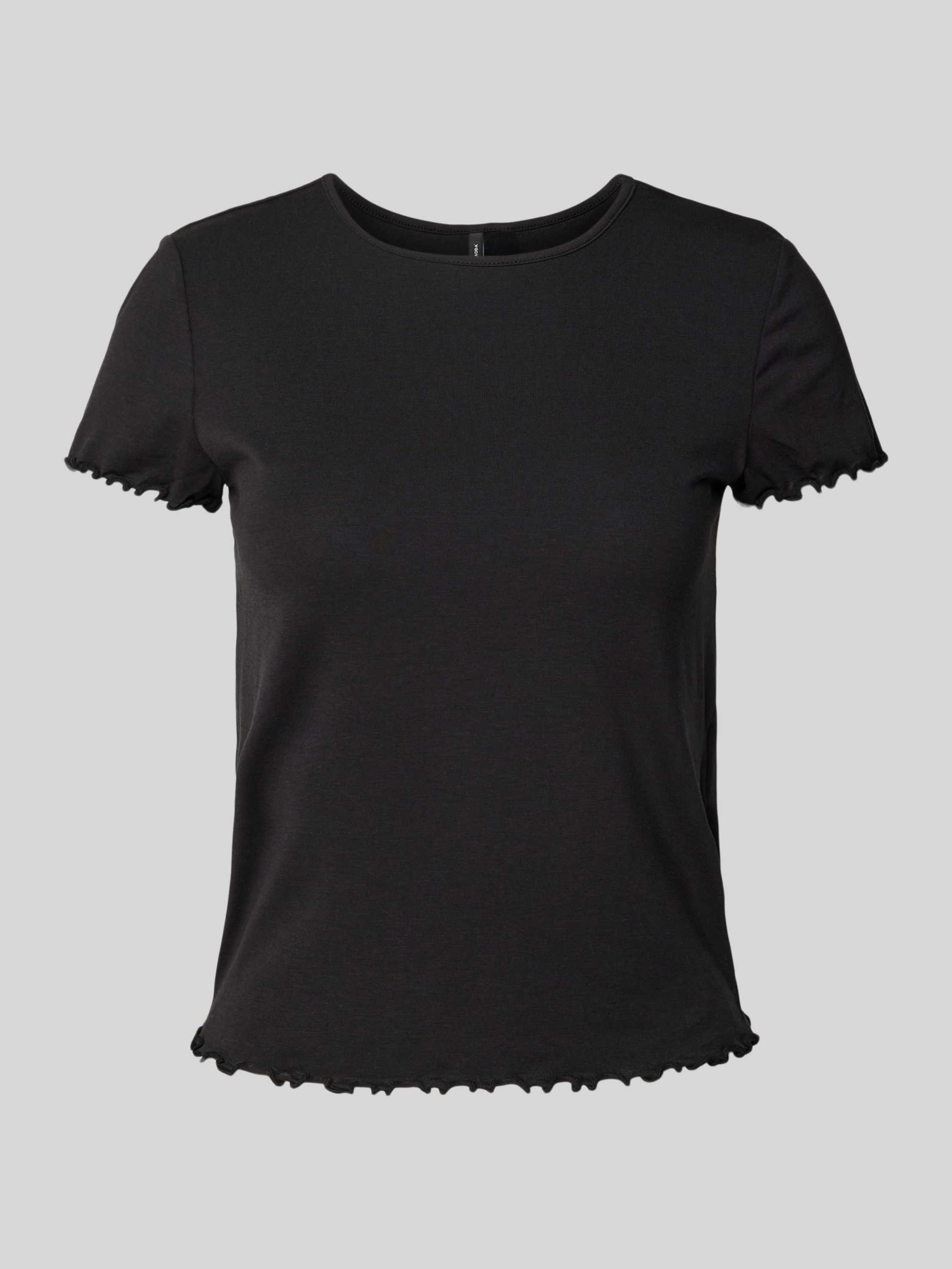 Vero Moda T-shirt met golvende zoom model 'BARBARA'