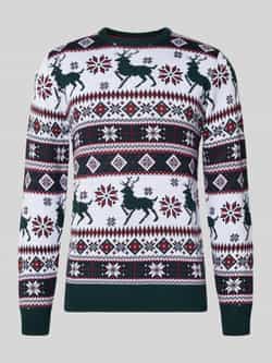 lindbergh Gebreide pullover in all-over look