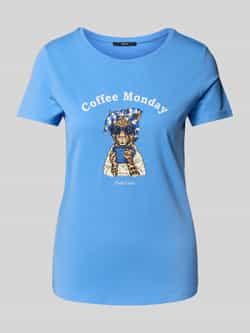 Zero T-shirt met motiefprint