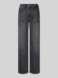 MY ESSENTIAL WARDROBE Dames Jeans 35 The Louis 139 High Wide Y Donkergrijs