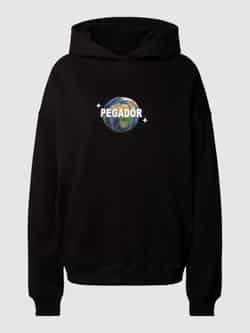 Pegador Oversized hoodie met kangoeroezak en motiefprint model 'SOMMEN'