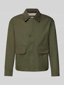 JACK & JONES Premium Overhemdjack met opgestikte klepzakken