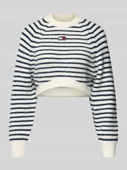 Tommy Jeans Boxy fit gebreide pullover met wol