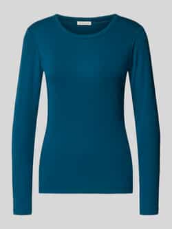 Tom Tailor Regular fit shirt met lange mouwen van katoenmix