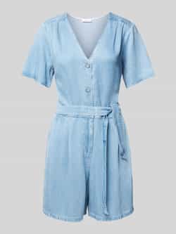 S.Oliver RED LABEL Jumpsuit met strikceintuur