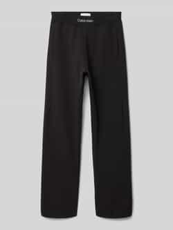 Calvin Klein Jeans Sweatpants met labelstitching en elastische band