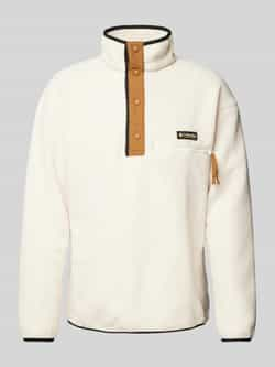 Columbia Sweatshirt met opstaande kraag model 'HELVETIA'